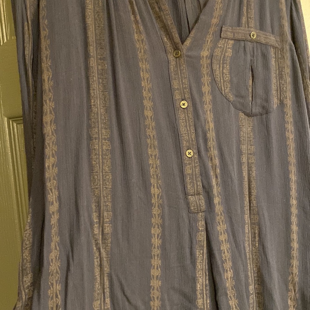 Button Down Long Top - image 3